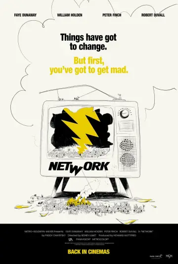 Poster to the movie "Network" #724120