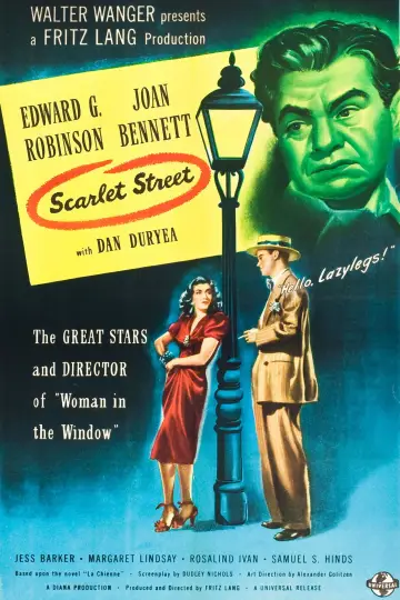 Poster to the movie "Scarlet Street" #926868
