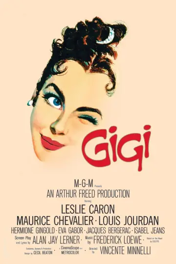 Poster to the movie "Gigi" #901442