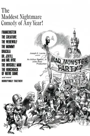 Poster to the movie "Mad Monster Party?" #1083047