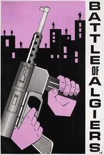 Poster to the movie "The Battle of Algiers" #752747