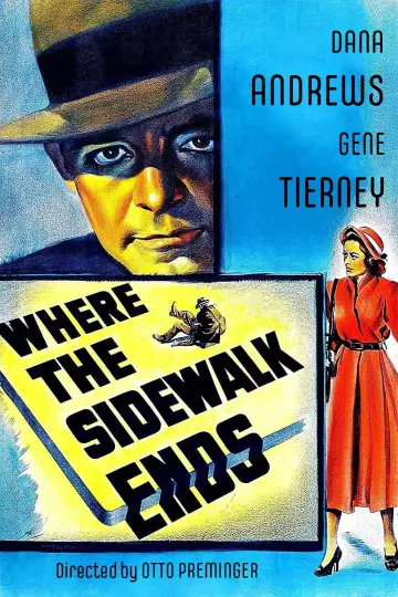 Poster to the movie "Where the Sidewalk Ends" #1041731