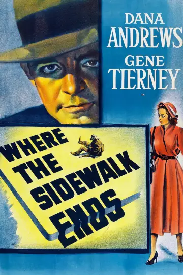 Poster to the movie "Where the Sidewalk Ends" #1041732