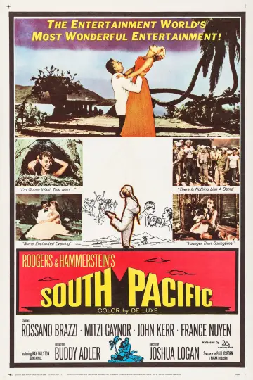 Poster to the movie "South Pacific" #1059707