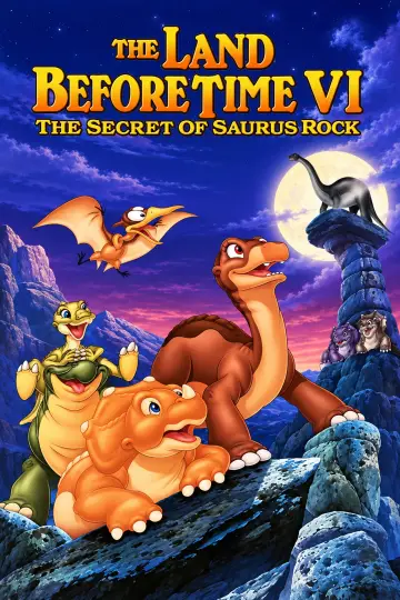 Poster to the movie "The Land Before Time VI: The Secret of Saurus Rock" #1633464