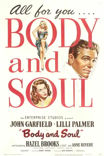 Poster to the movie "Body and Soul" #1093051