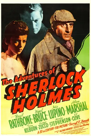 Poster to the movie "The Adventures of Sherlock Holmes" #1062337