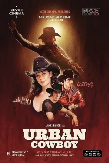 Poster to the movie "Urban Cowboy" #1012400
