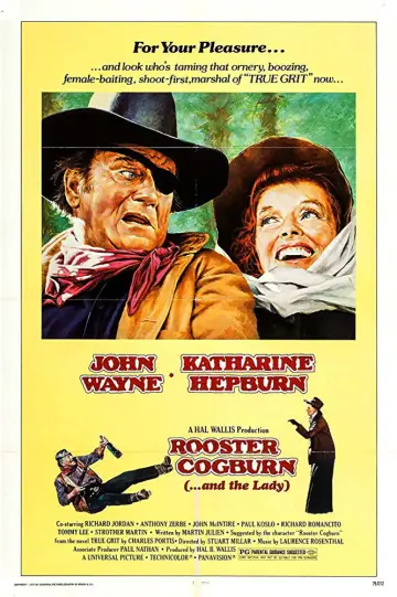 Poster to the movie "Rooster Cogburn" #1056332