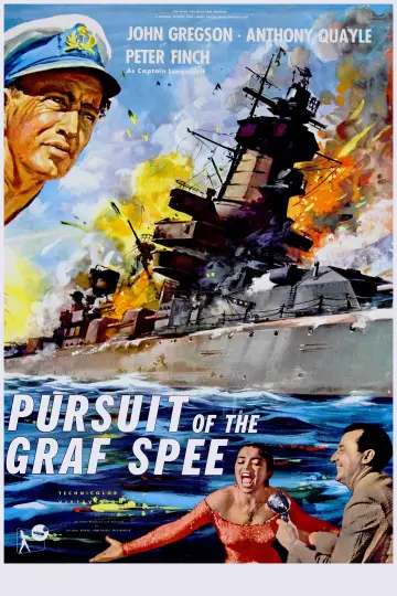 Poster to the movie "The Battle of the River Plate" #1068406