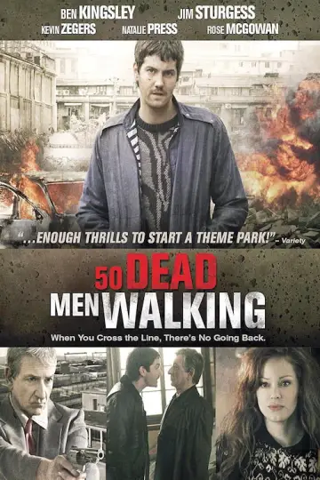 Poster to the movie "Fifty Dead Men Walking" #1571556