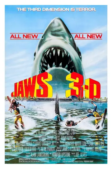Poster to the movie "Jaws 3-D" #699311