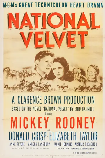 Poster to the movie "National Velvet" #1120157