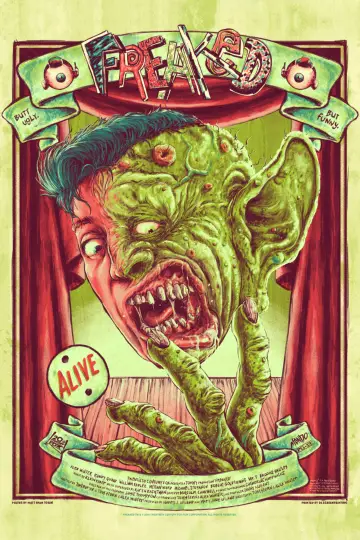 Poster to the movie "Freaked" #621900