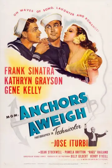 Poster to the movie "Anchors Aweigh" #1065177
