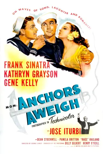 Poster to the movie "Anchors Aweigh" #1186638