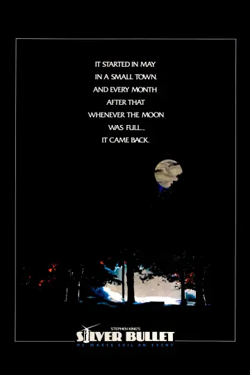 Poster to the movie "Silver Bullet" #871654