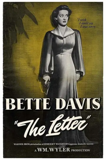 Poster to the movie "The Letter" #1097475