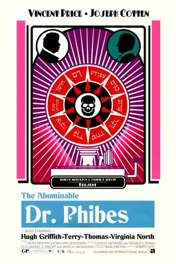 Poster to the movie "The Abominable Dr. Phibes" #1048462