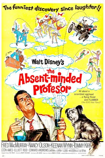 Poster to the movie "The Absent-Minded Professor" #1013192