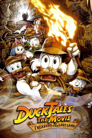 Poster to the movie "DuckTales: The Movie - Treasure of the Lost Lamp" #1584003