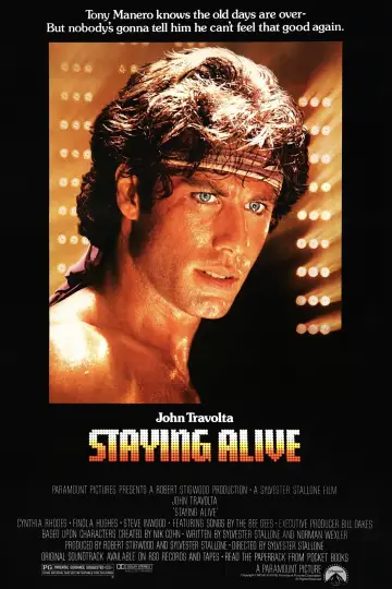 Poster to the movie "Staying Alive" #1011366