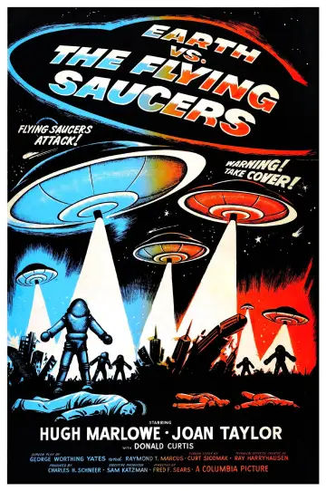 Poster to the movie "Earth vs. the Flying Saucers" #1052920