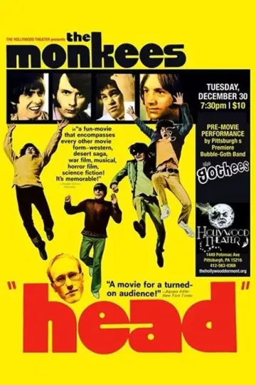 Poster to the movie "Head" #696719