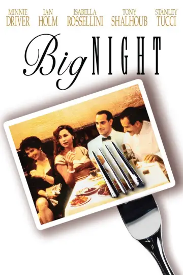 Poster to the movie "Big Night" #973241