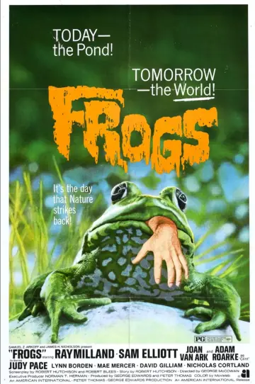 Poster to the movie "Frogs" #1117296