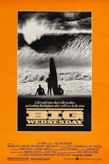 Poster to the movie "Big Wednesday" #1041550