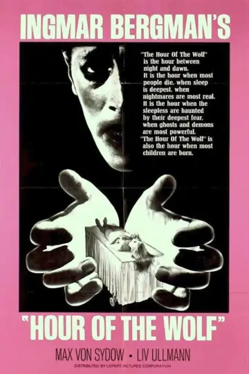 Poster to the movie "Hour of the Wolf" #987768