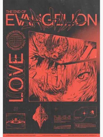 Poster to the movie "Neon Genesis Evangelion: The End of Evangelion" #1212217