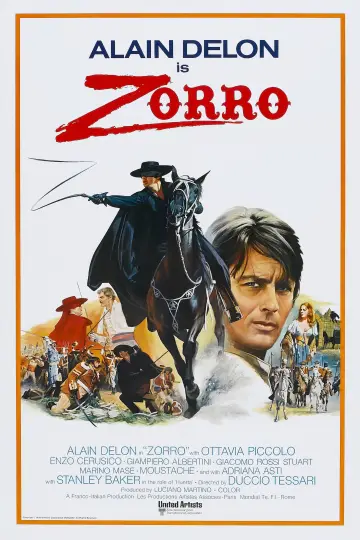 Poster to the movie "Zorro" #898802