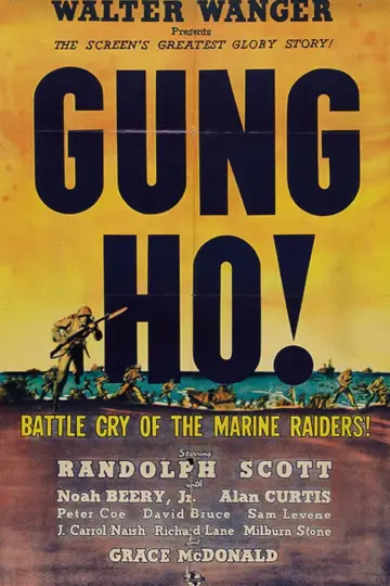 Poster to the movie "Gung Ho!" #1128386