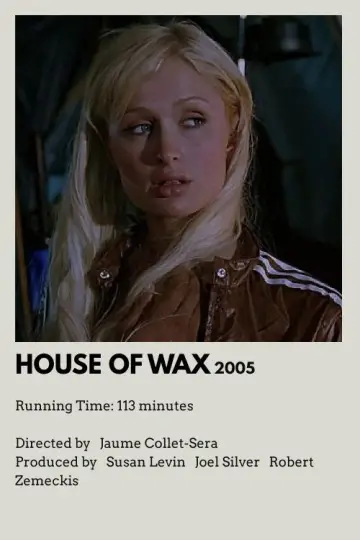 Poster to the movie "House of Wax" #1208674