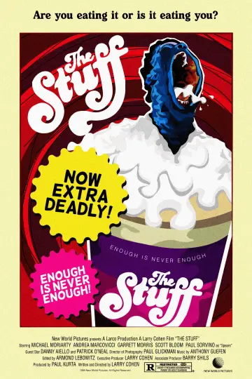 Poster to the movie "The Stuff" #1029190