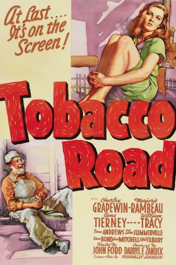 Poster to the movie "Tobacco Road" #1204277