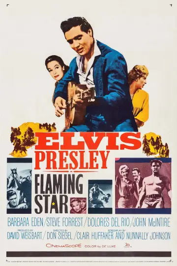 Poster to the movie "Flaming Star" #1104005