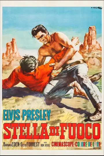 Poster to the movie "Flaming Star" #1104006