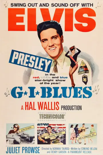 Poster to the movie "G.I. Blues" #1075478