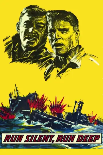 Poster to the movie "Run Silent, Run Deep" #1060666