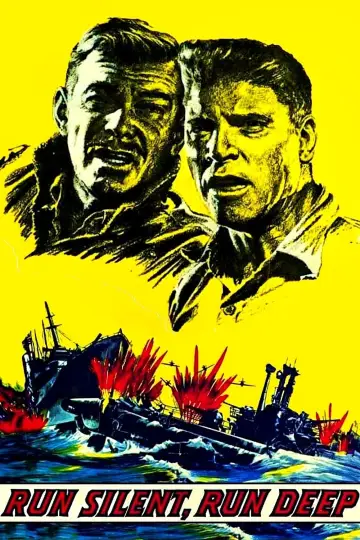 Poster to the movie "Run Silent, Run Deep" #1060667
