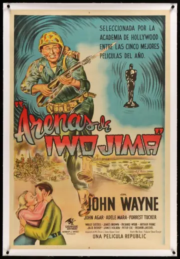 Poster to the movie "Sands of Iwo Jima" #428268