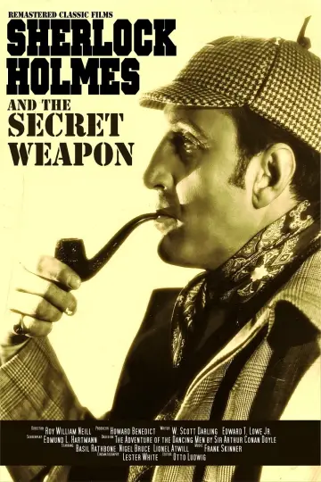 Poster to the movie "Sherlock Holmes and the Secret Weapon" #1030091