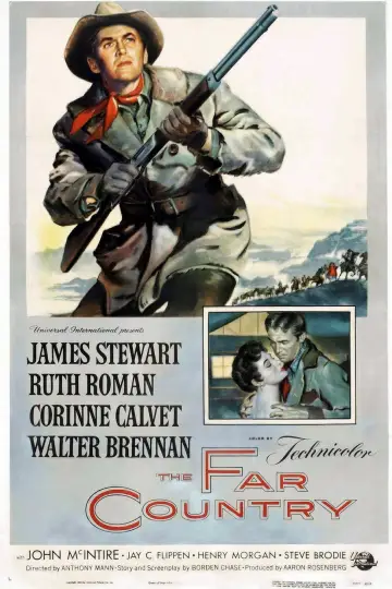 Poster to the movie "The Far Country" #1117960