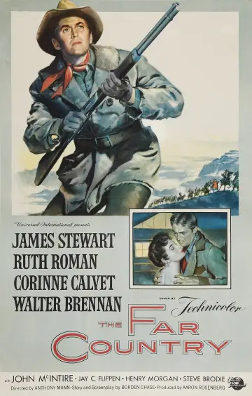 Poster to the movie "The Far Country" #1117963