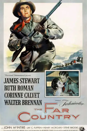 Poster to the movie "The Far Country" #1117970
