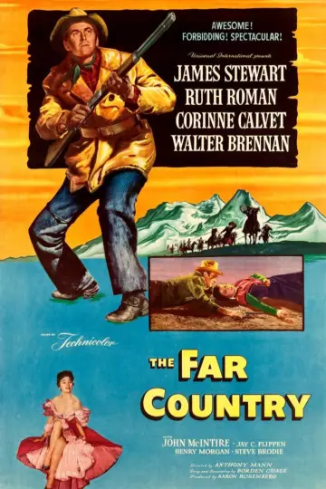 Poster to the movie "The Far Country" #1117971