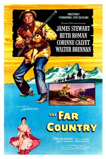 Poster to the movie "The Far Country" #1117973